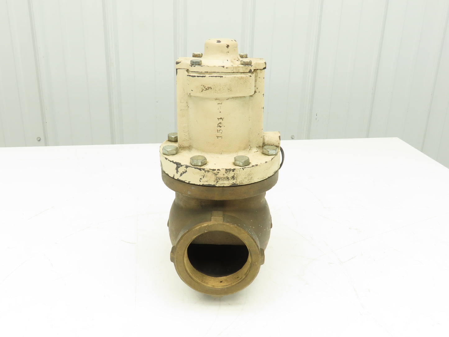 Magnatrol 44A39 Bronze Solenoid Valve 3"NPT 120V Full Port Normally Closed