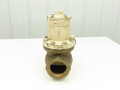 Magnatrol 44A39 Bronze Solenoid Valve 3"NPT 120V Full Port Normally Closed