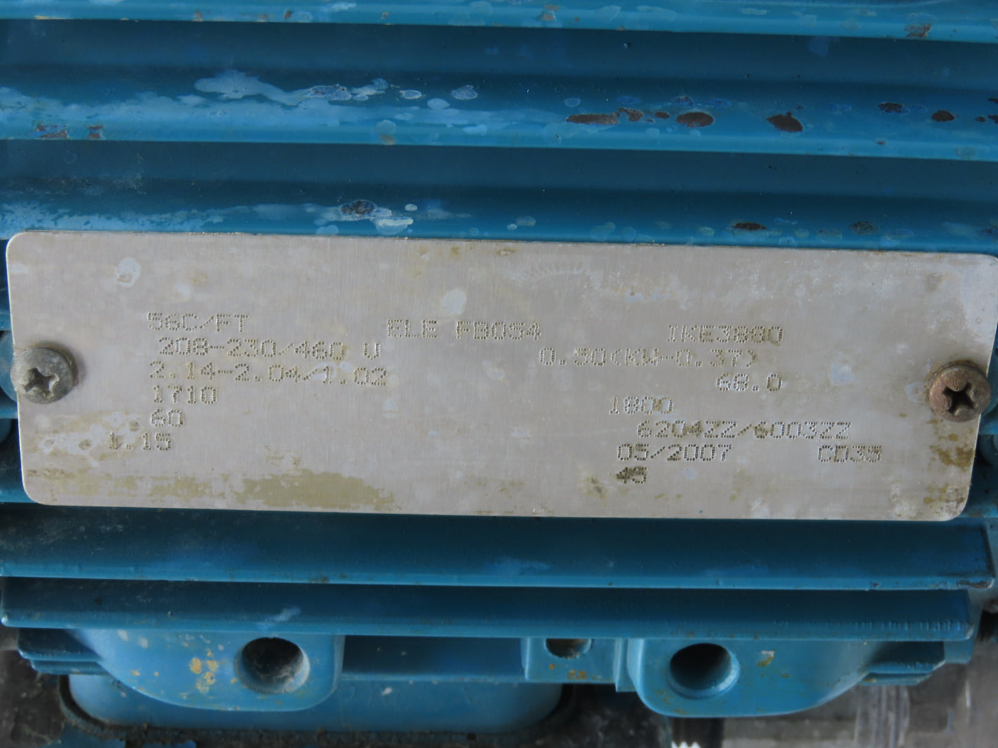 Pulsafeeder Pulsar 25H Hydraulic Diaphragm Metering Pump 9.75 GPH 1/2"NPT 460V