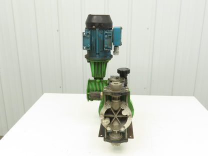 Pulsafeeder Pulsar 25H Hydraulic Diaphragm Metering Pump 9.75 GPH 1/2"NPT 460V