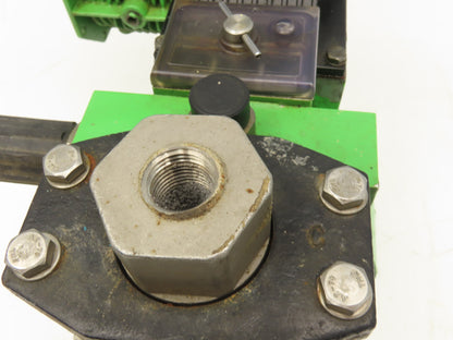 Pulsafeeder Pulsar 25H Hydraulic Diaphragm Metering Pump 9.75 GPH 1/2"NPT 460V