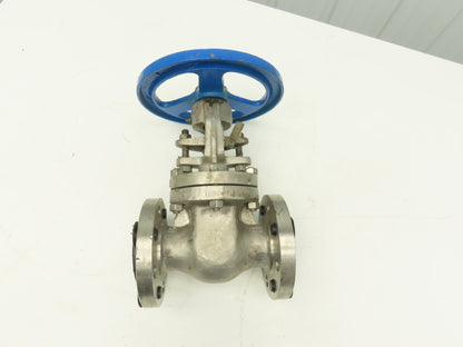 DSI 2-300 Stainless Gate Valve 2" Flanged Class 300 720PSI Rising Stem API603