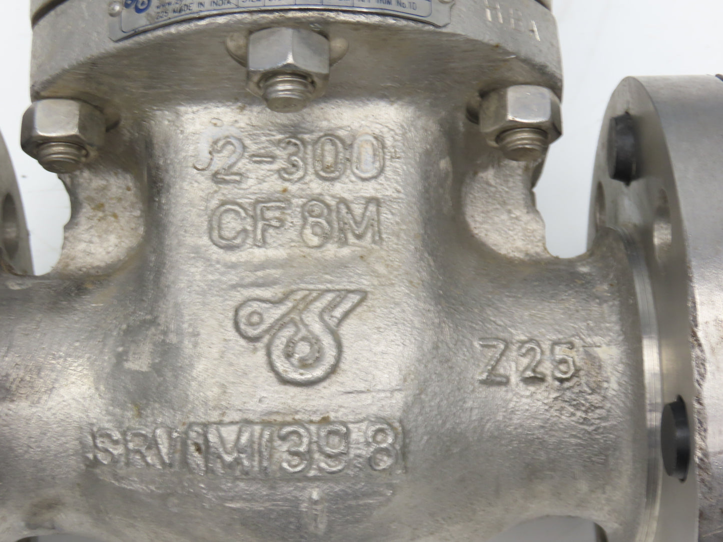 DSI 2-300 Stainless Gate Valve 2" Flanged Class 300 720PSI Rising Stem API603