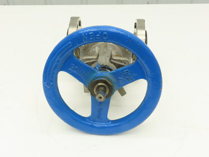 DSI 2-300 Stainless Gate Valve 2" Flanged Class 300 720PSI Rising Stem API603