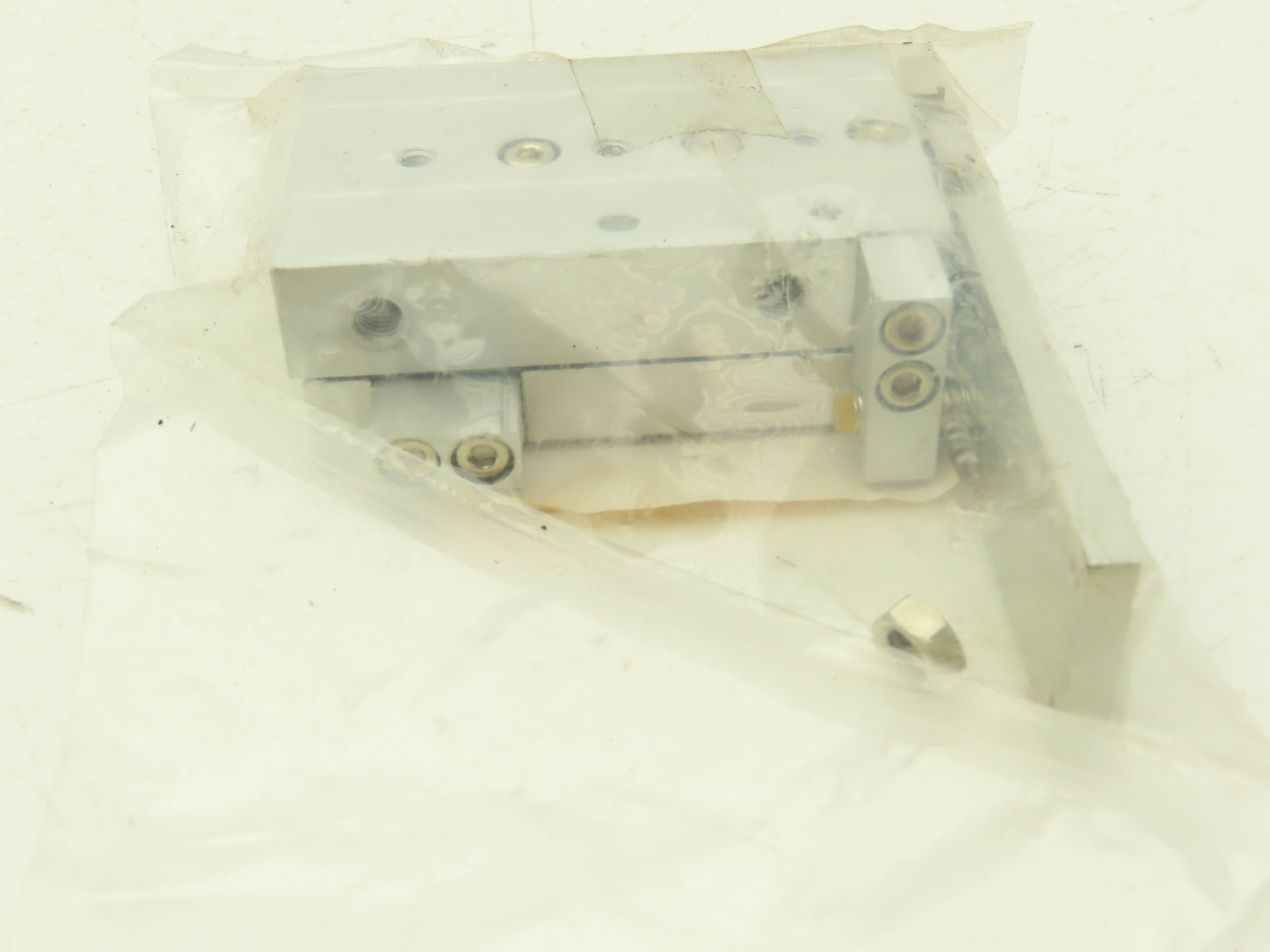 SMC MSX8L-30-AS-X373 Pneumatic Guided Air Sliding Table Dual Rods End Lock