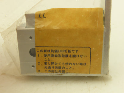 SMC MSX8L-30-AS-X373 Pneumatic Guided Air Sliding Table Dual Rods End Lock