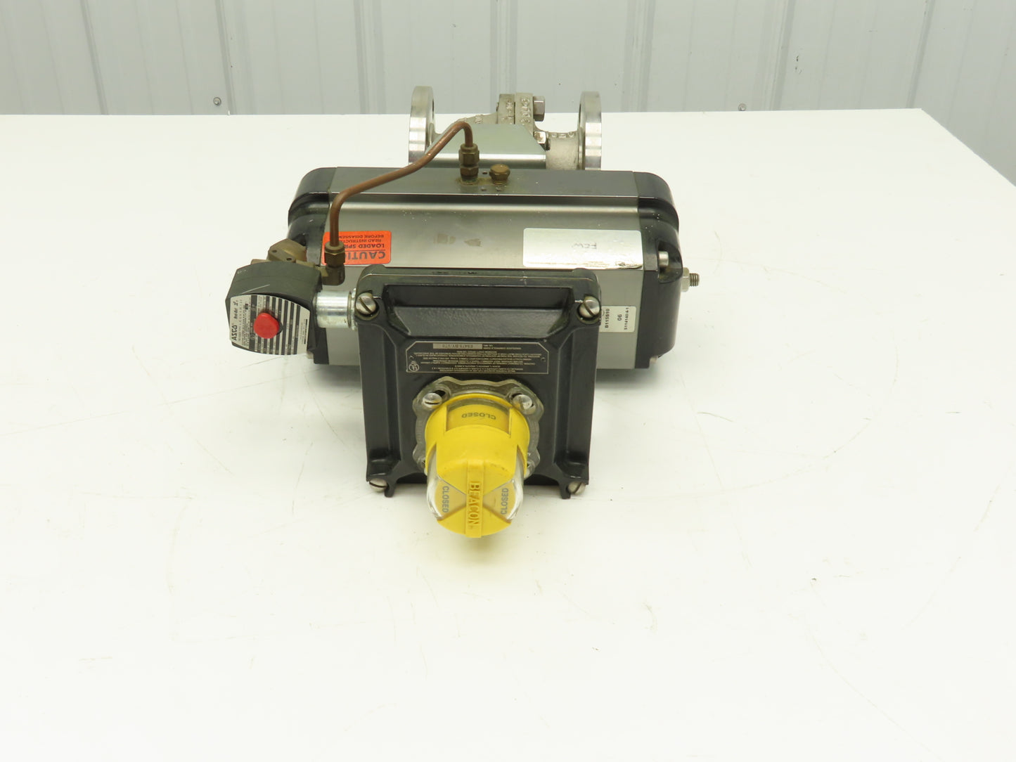 Velan 01413-SSE 2" 150 Stainless Ball Valve Flowserve Automax Pneumatic Actuator