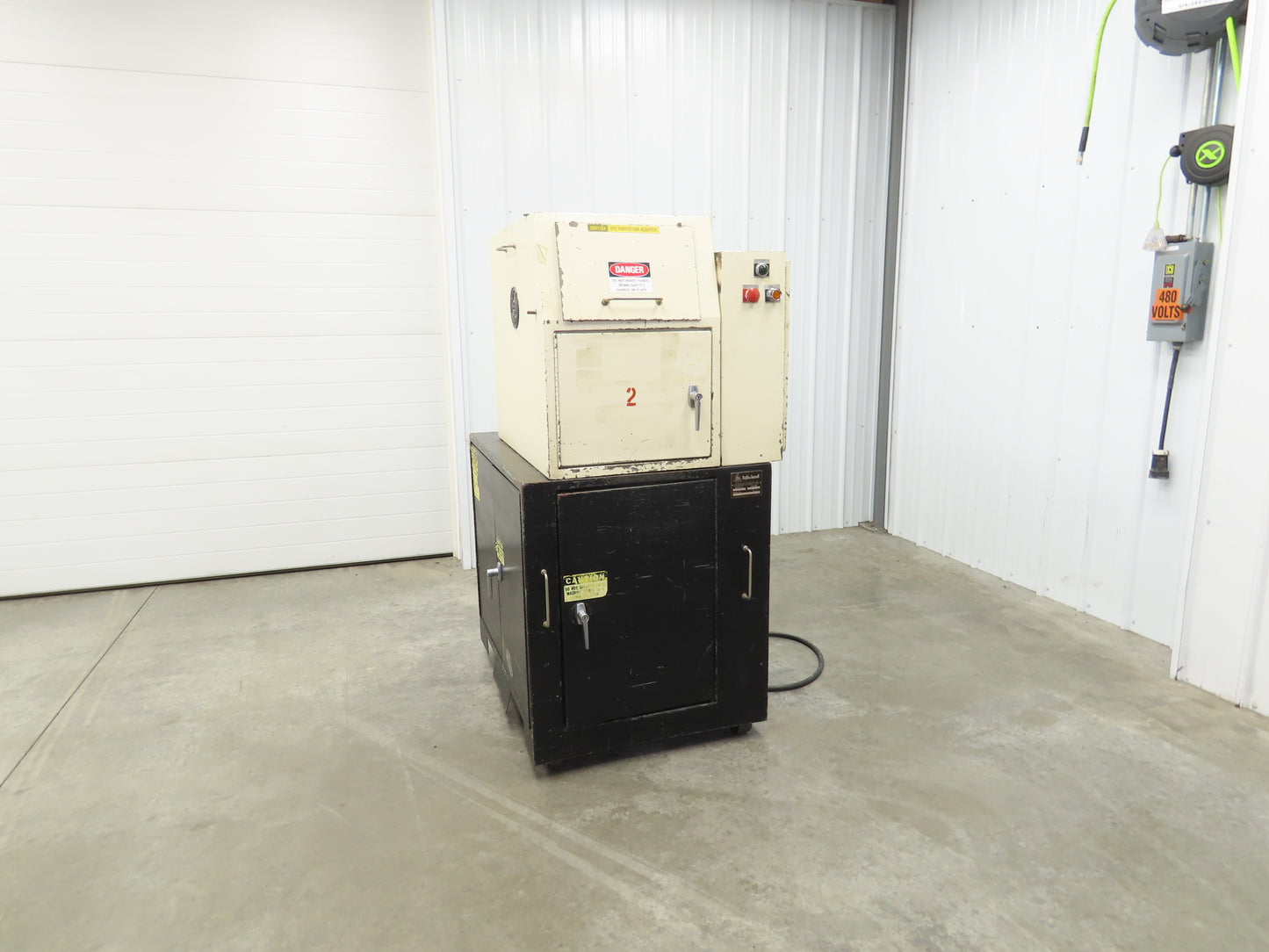 Ball & Jewell CG-812-SCSX Plastic Granulator Shredder Chipper 7.5HP 230/460V 3Ph