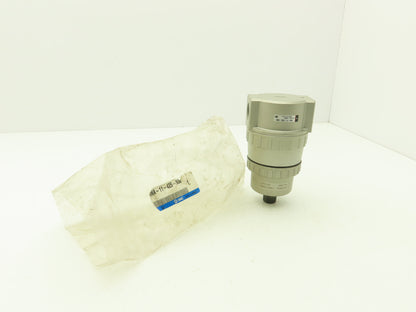 SMC INA-11-425-N06 Pneumatic Main Line Air Filter 3/4"NPT W Finger Drain