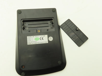 Jenco 3177 EC/TDS Conductivity/TDS/Salinity Basis Benchtop Meter 120V or 6 AAA