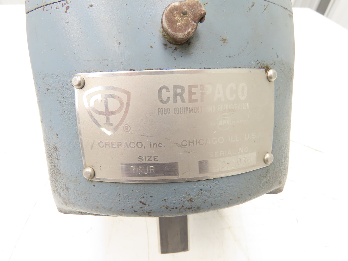 Crepaco R6UR Positive Displacement Pump Gearbox Drive 1" Shaft