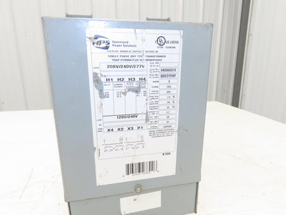 Hammond Power Solutions Q003YEKF 1 Ph Transformer 3KVA Primary 208/240/277