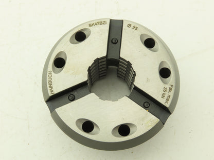 Hainbuch SK42BZI 25 Clamping Head 25mm Diameter Round Serrated