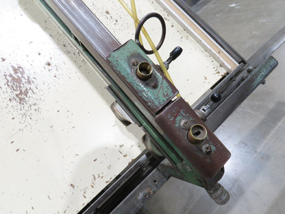 5'x 16' Face Frame Assembly Table Pneumatic Dual Clamp Steel Frame