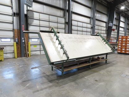 5'x 16' Face Frame Assembly Table Pneumatic Dual Clamp Steel Frame