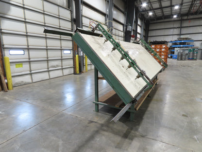 5'x 16' Face Frame Assembly Table Pneumatic Dual Clamp Steel Frame