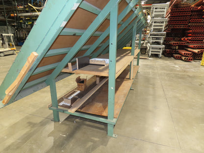 5'x 16' Face Frame Assembly Table Pneumatic Dual Clamp Steel Frame