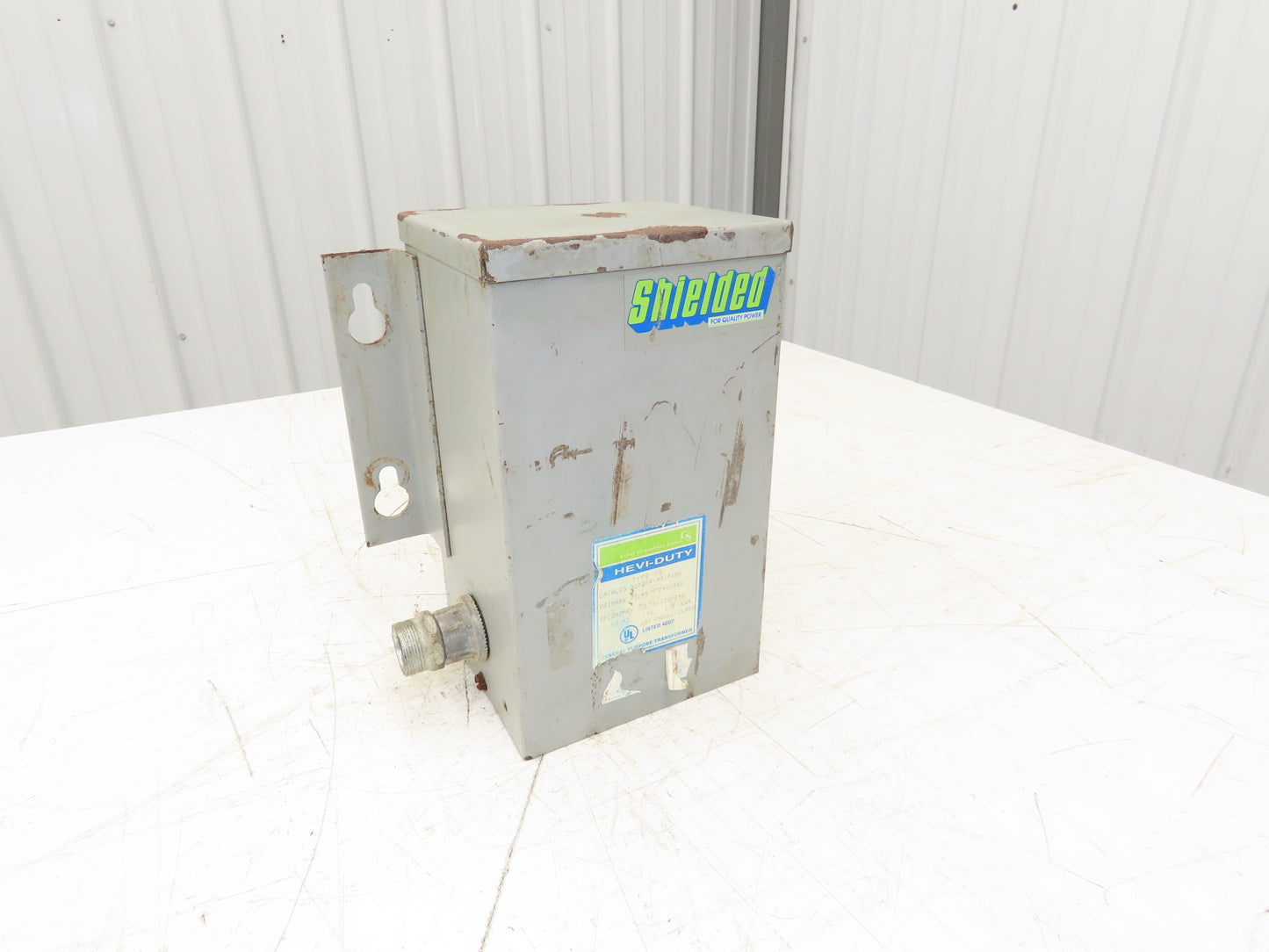 General Signal HSIFIAS Hevi-Duty Transformer 1KVA Pri 240/480V Sec 120/240V