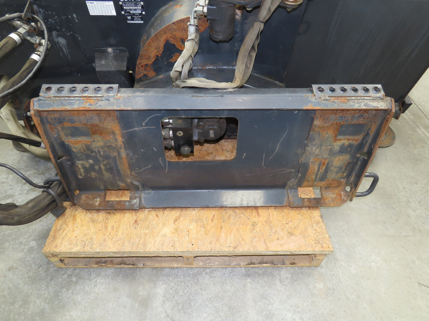 Bobcat SBX240 Skid Steer Mount Snow Blower 84" Wide High Flow Hydraulic 2010