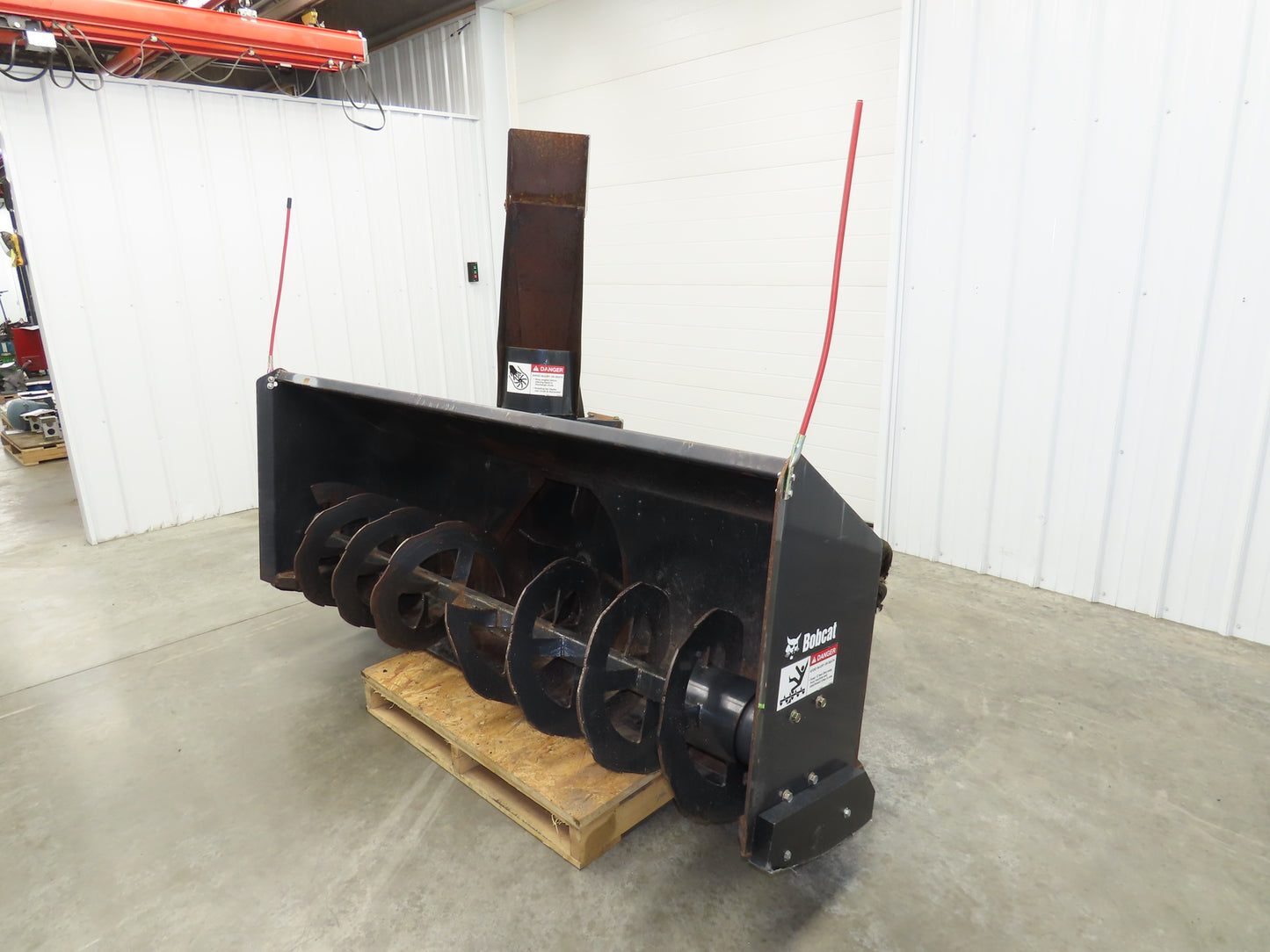 Bobcat SBX240 Skid Steer Mount Snow Blower 84" Wide High Flow Hydraulic 2010
