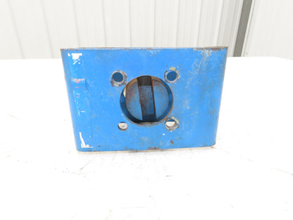 Mosser W10D 10" Wafer Style Steel Butterfly Valve Stainless Disc