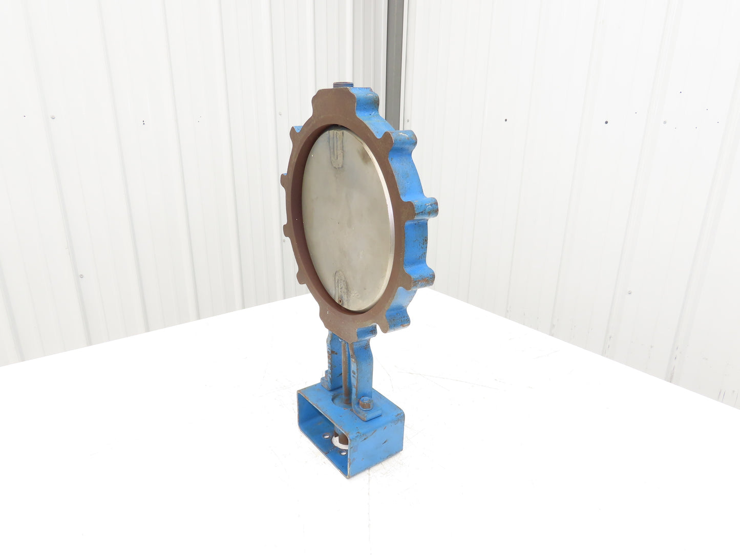 Mosser W10D 10" Wafer Style Steel Butterfly Valve Stainless Disc
