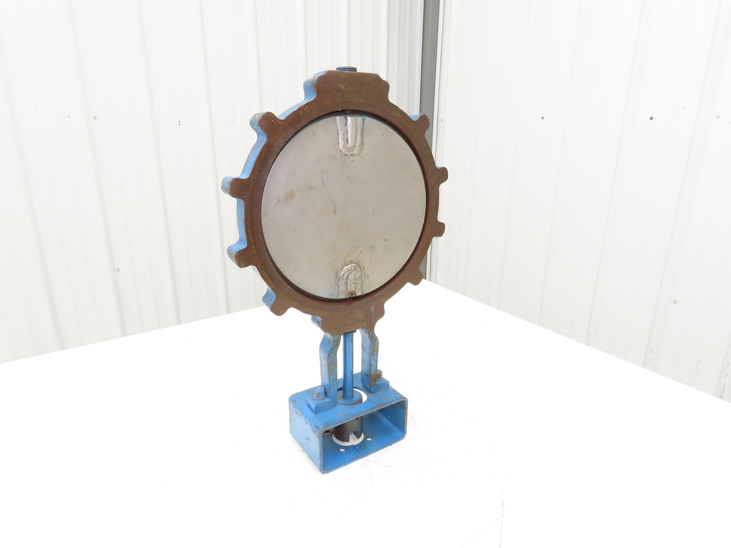Mosser W10D 10" Wafer Style Steel Butterfly Valve Stainless Disc
