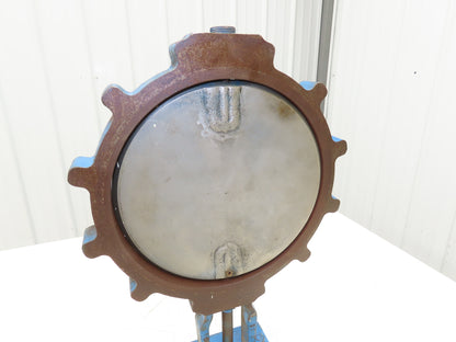 Mosser W10D 10" Wafer Style Steel Butterfly Valve Stainless Disc