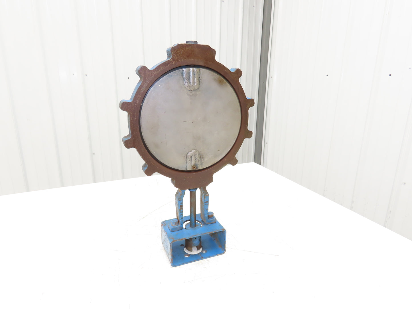 Mosser W10D 10" Wafer Style Steel Butterfly Valve Stainless Disc
