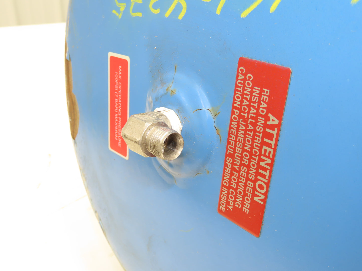 Jamesbury QP5C/S34 Quadra-Powr II Pneumatic Valve Actuator 60 PSI 458 Ft-Lb