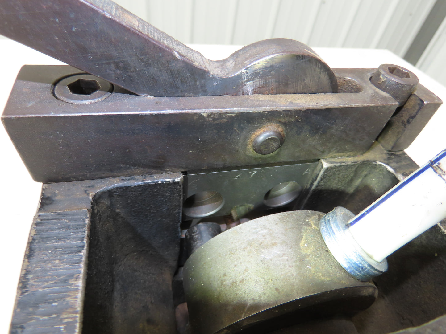 Olsen Model 20 Powerflare Pneumatic Double Flare Swaging Machine 80 PSI Min