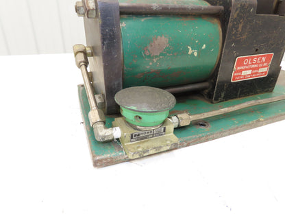 Olsen Model 20 Powerflare Pneumatic Double Flare Swaging Machine 80 PSI Min