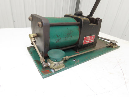 Olsen Model 20 Powerflare Pneumatic Double Flare Swaging Machine 80 PSI Min