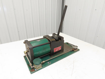 Olsen Model 20 Powerflare Pneumatic Double Flare Swaging Machine 80 PSI Min