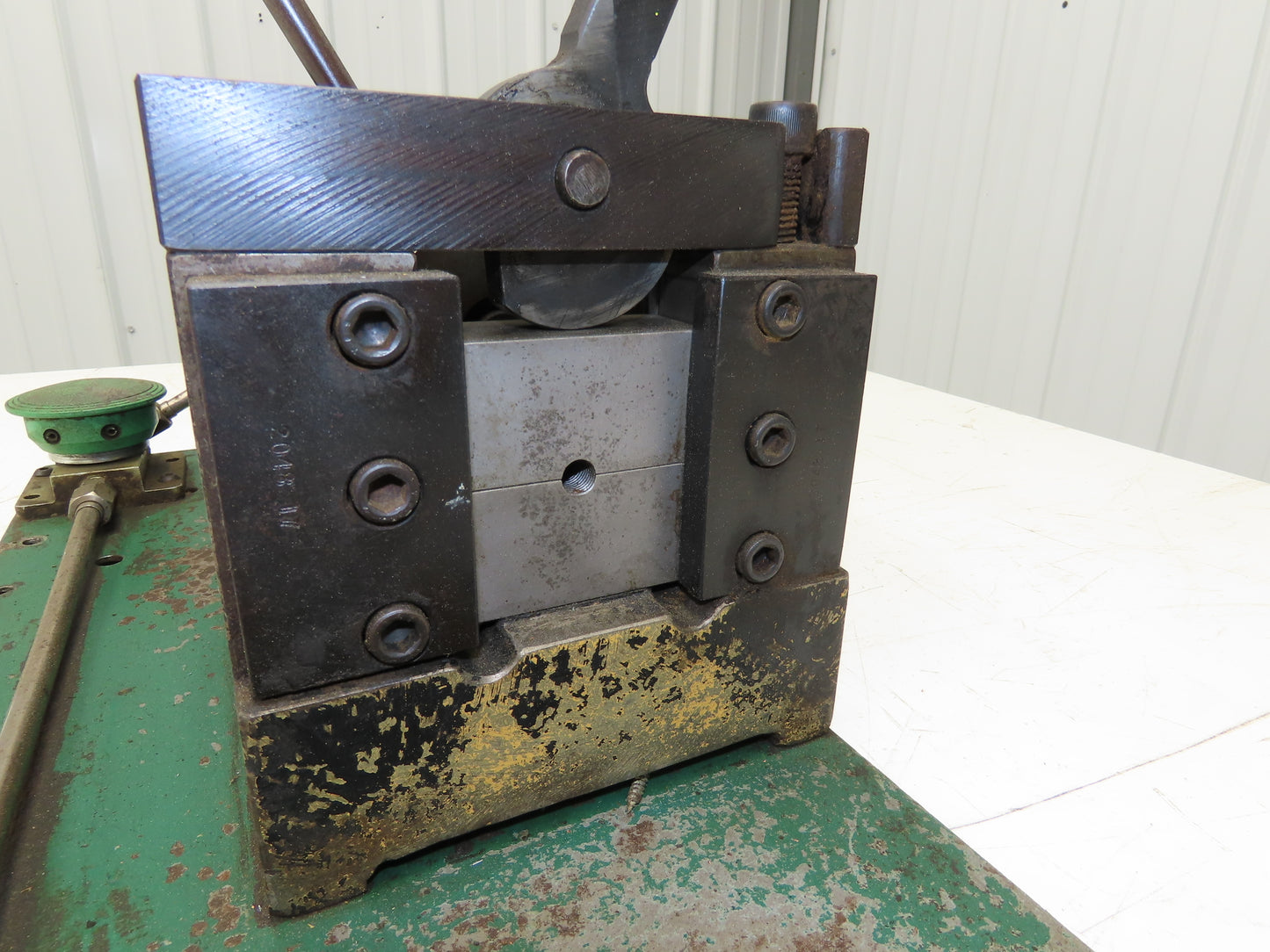 Olsen Model 20 Powerflare Pneumatic Double Flare Swaging Machine 80 PSI Min