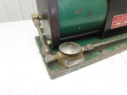 Olsen Model 20 Powerflare Pneumatic Double Flare Swaging Machine 80 PSI Min