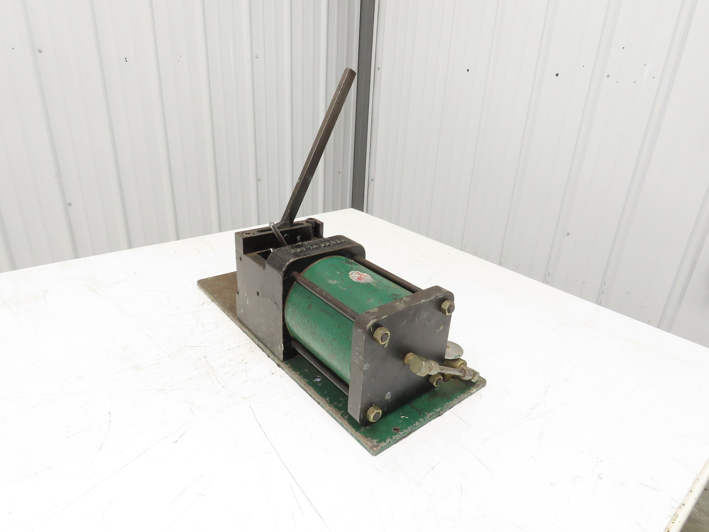 Olsen Model 20 Powerflare Pneumatic Double Flare Swaging Machine 80 PSI Min