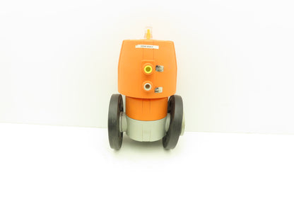 Georg Fischer 198151710 DN40 1.5" PVC Diaphragm Valve Diastar Pneumatic Actuator