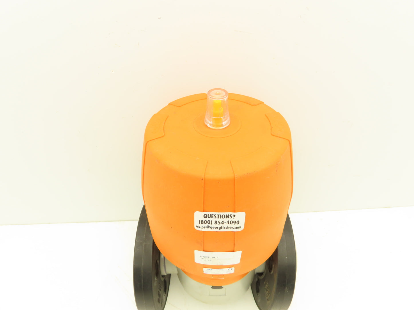 Georg Fischer 198151710 DN40 1.5" PVC Diaphragm Valve Diastar Pneumatic Actuator