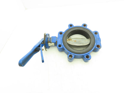 Keystone AR2 805 Lug Butterfly Valve 6" w/Handle Stainless Disc 175 PSI
