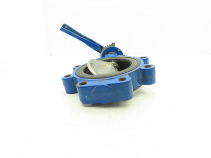 Keystone AR2 805 Lug Butterfly Valve 6" w/Handle Stainless Disc 175 PSI