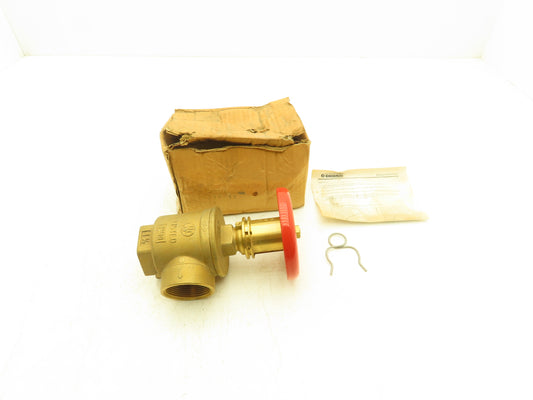 Giacomini 12HO Brass Pressure Reducing Valve 1-1/2" NPT Right Angle