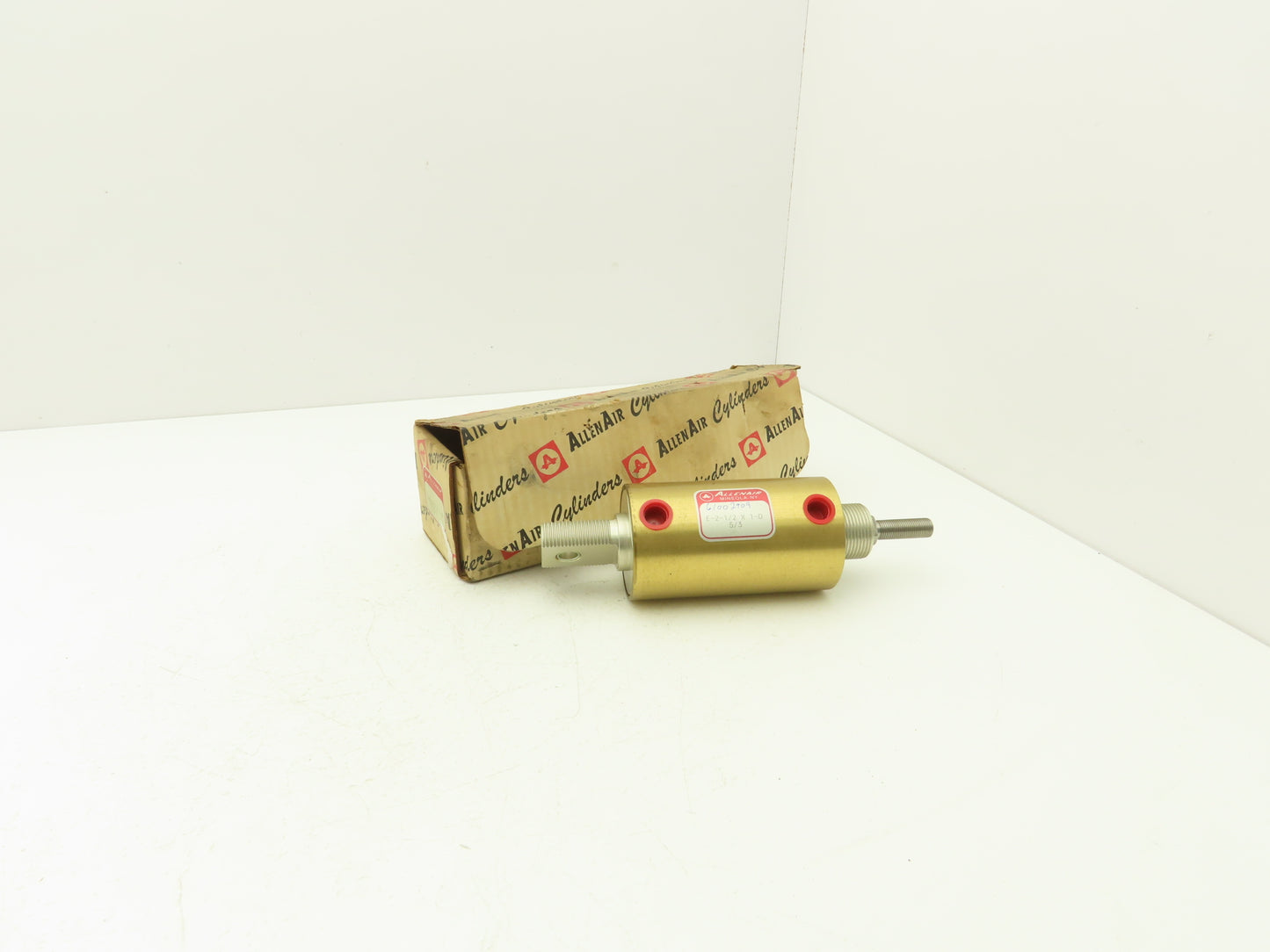 Allenair E 2-1/2X1 Pneumatic Double Acting Air Cylinder 2-1/2"Bore 1" Stroke