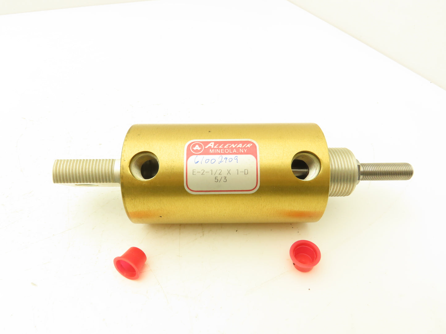 Allenair E 2-1/2X1 Pneumatic Double Acting Air Cylinder 2-1/2"Bore 1" Stroke