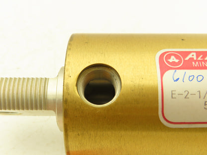 Allenair E 2-1/2X1 Pneumatic Double Acting Air Cylinder 2-1/2"Bore 1" Stroke