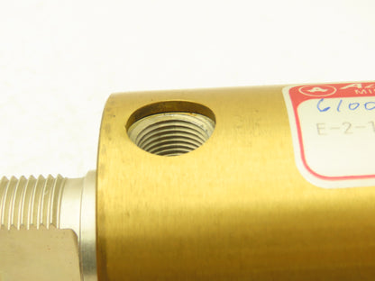Allenair E 2-1/2X1 Pneumatic Double Acting Air Cylinder 2-1/2"Bore 1" Stroke