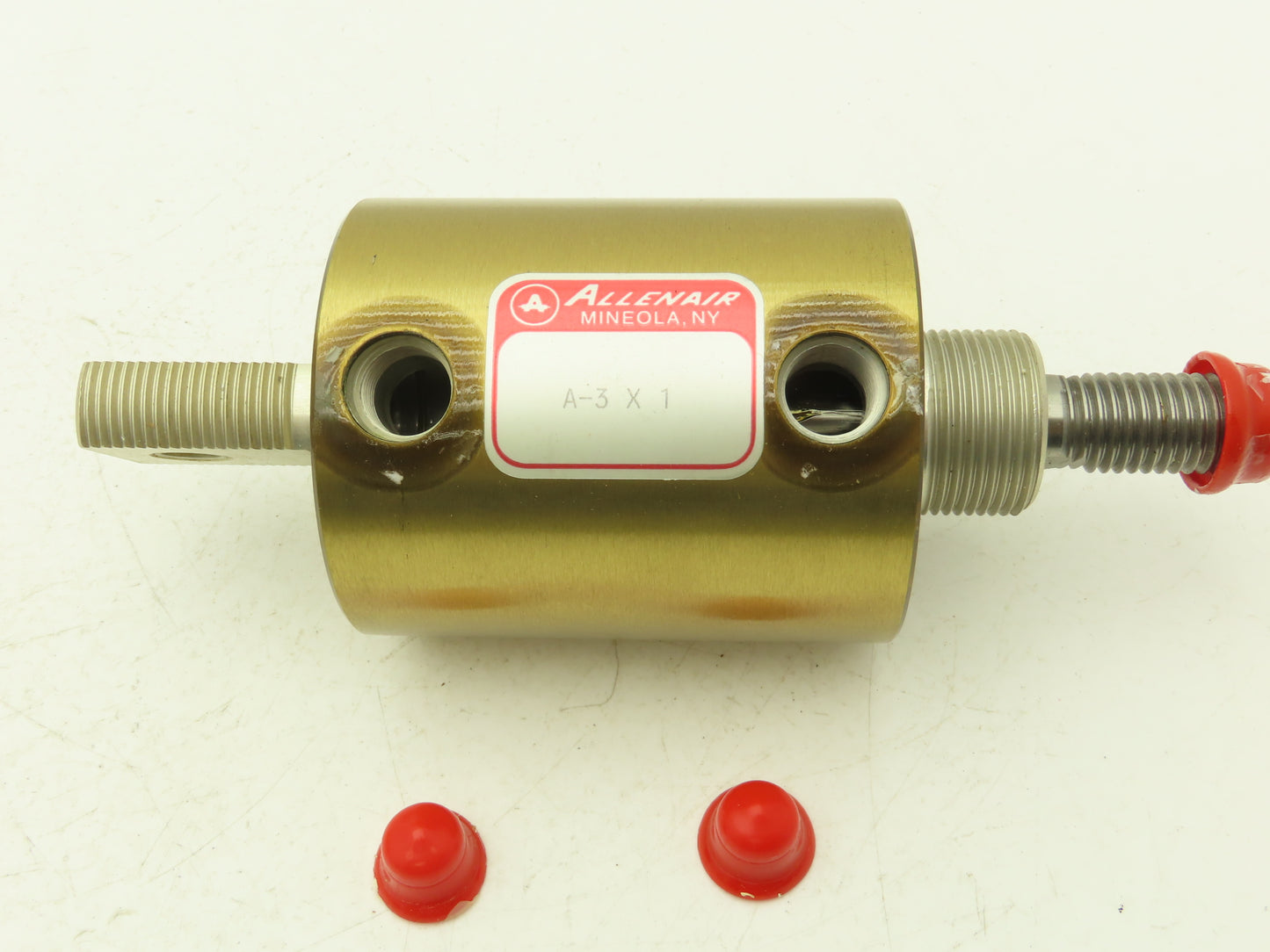 Allenair A-3 X 1 Pneumatic Double Acting Air Cylinder 3" Bore 1" Stroke