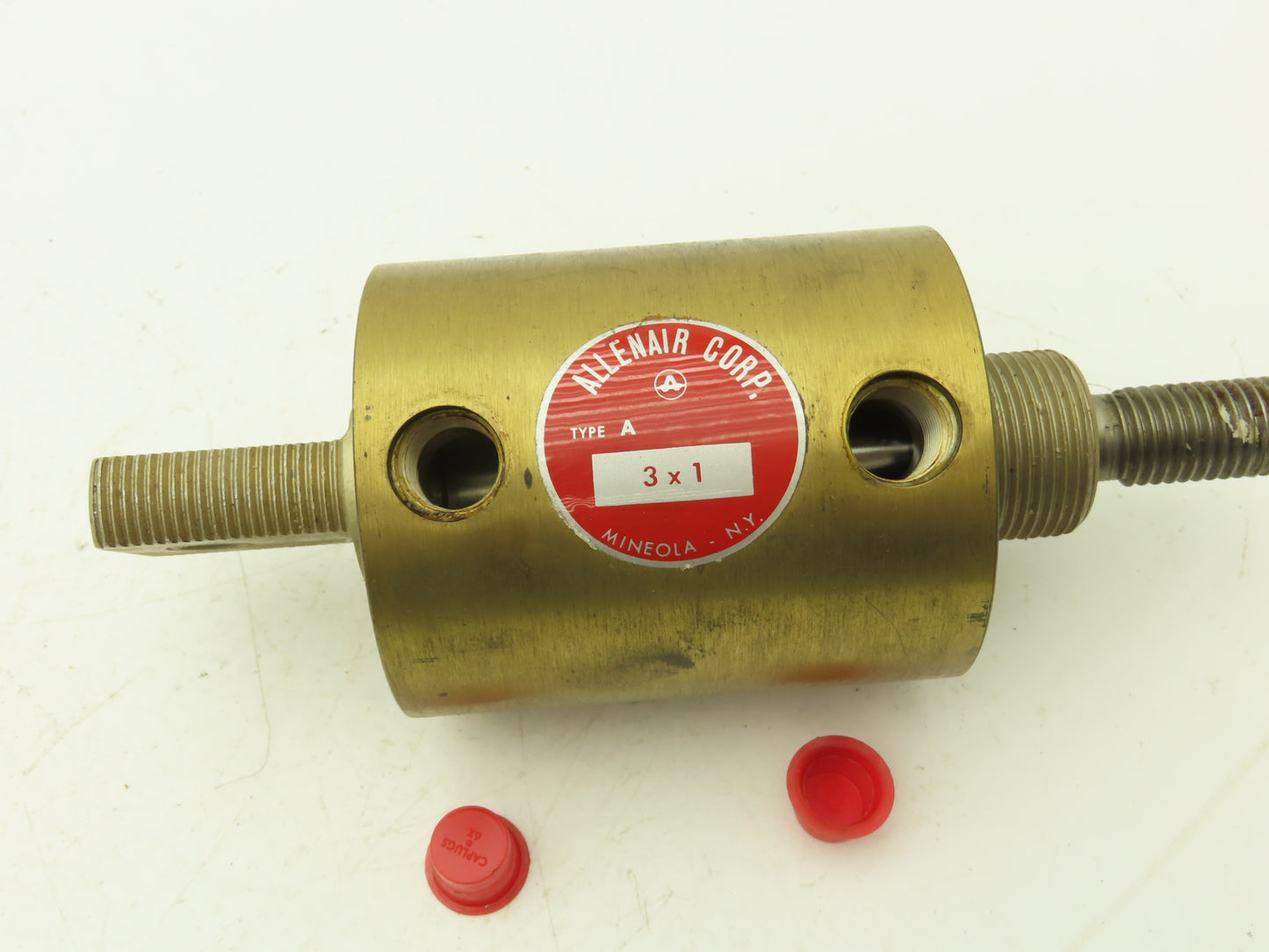 Allenair A-3 X 1 Pneumatic Double Acting Air Cylinder 3" Bore 1" Stroke