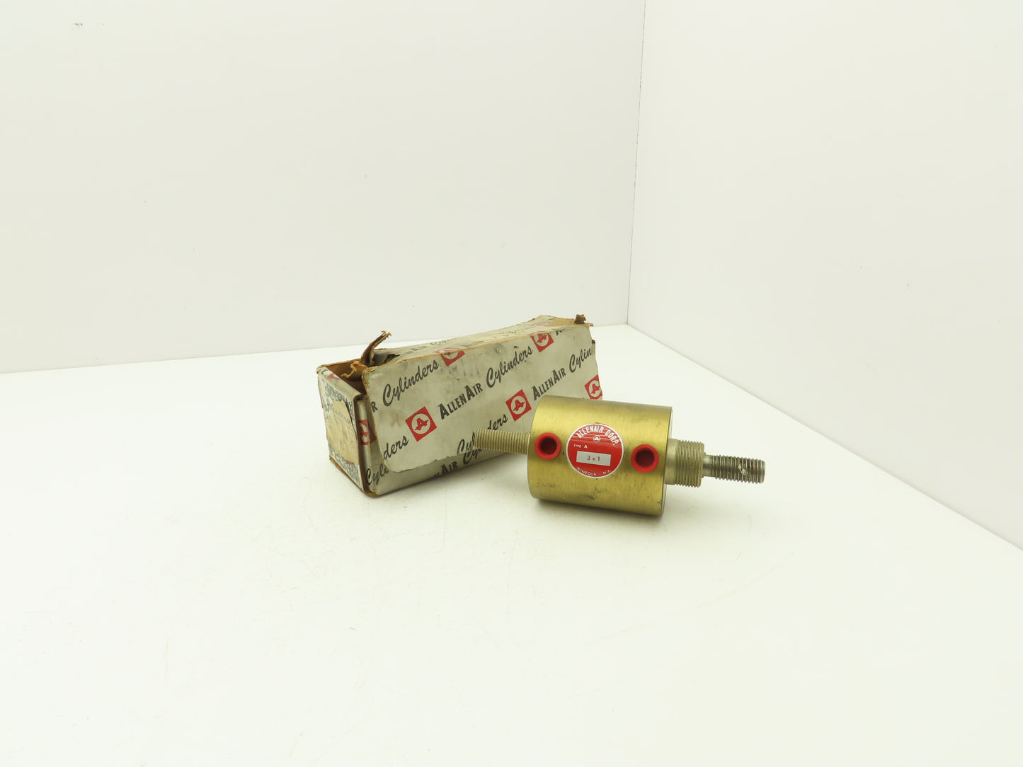 Allenair A-3 X 1 Pneumatic Double Acting Air Cylinder 3" Bore 1" Stroke