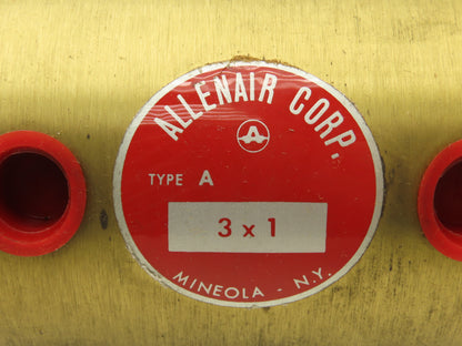 Allenair A-3 X 1 Pneumatic Double Acting Air Cylinder 3" Bore 1" Stroke